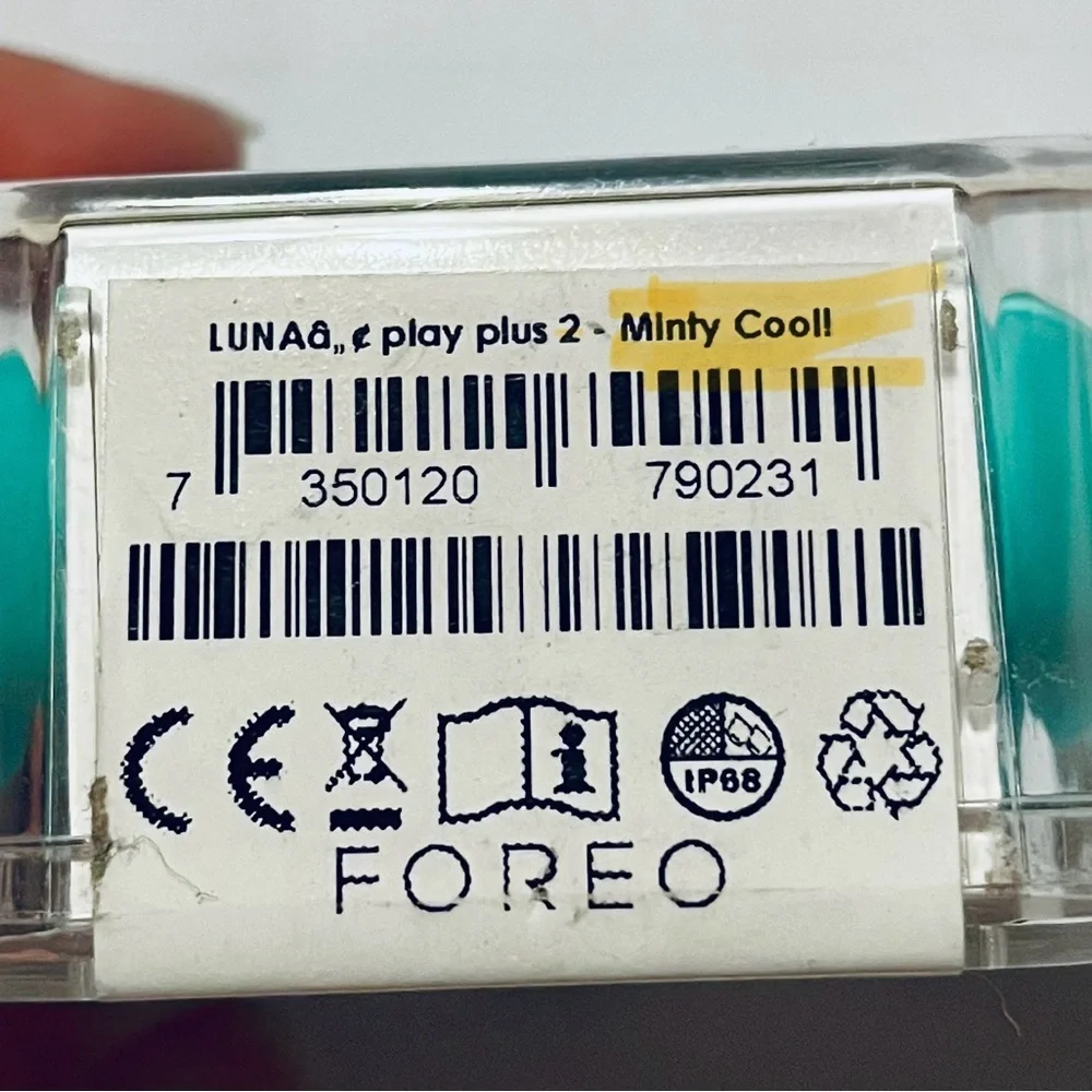 FOREO LUNA MINI Play Plus 2-Face Cleaner 😃🧼 Minty Geeen$69.00 Retail Value-New